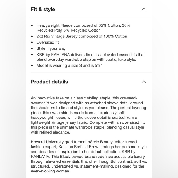 KBB Women's Long Sleeve 'The Double Layer Crewneck Sweatshirt' - Yellow S - Picture 3 of 5